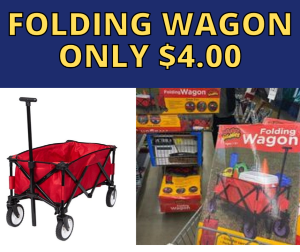 FOLDING WAGON ONLY 4.00