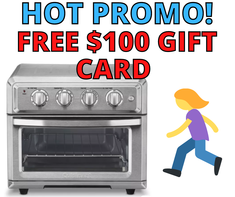FREE $100 TARGET GIFT CARD WITH CUISINART AIRFRYER!