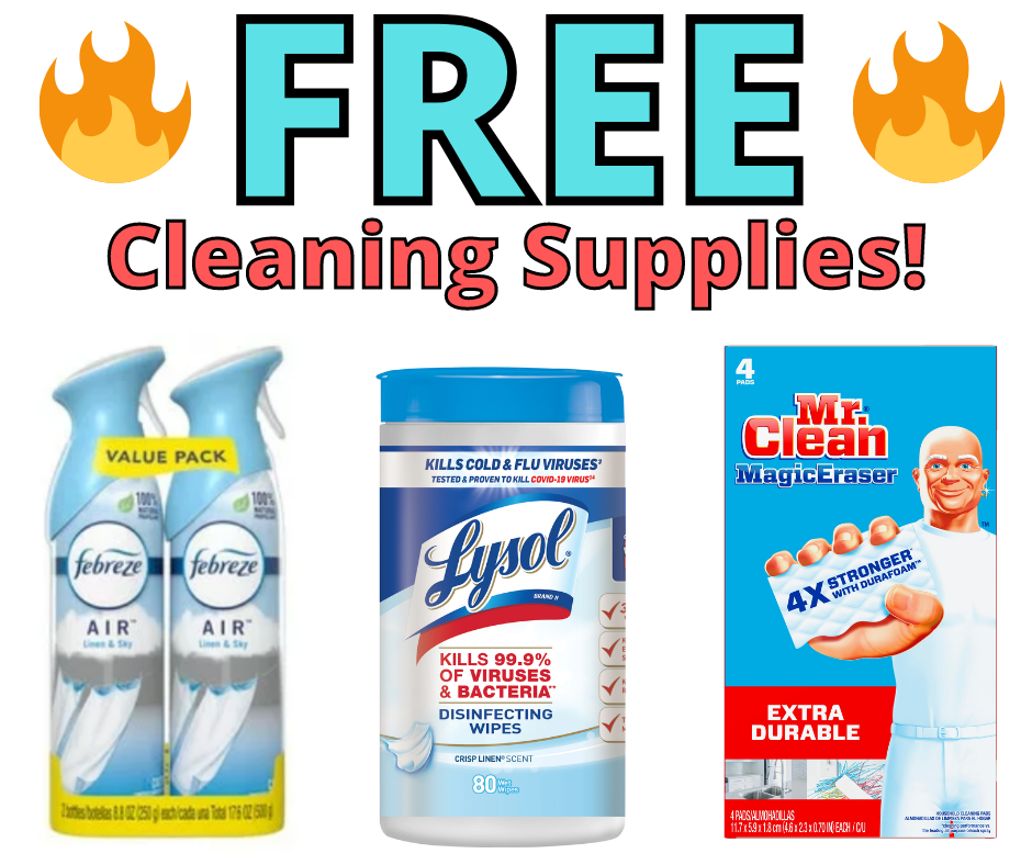 FREE Cleaning Supplies at CVS!  RUN!!!!