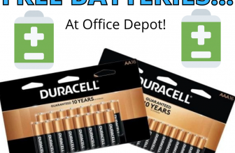 Duracell Battery FREEBIE ALERT!! Limited Time Only!