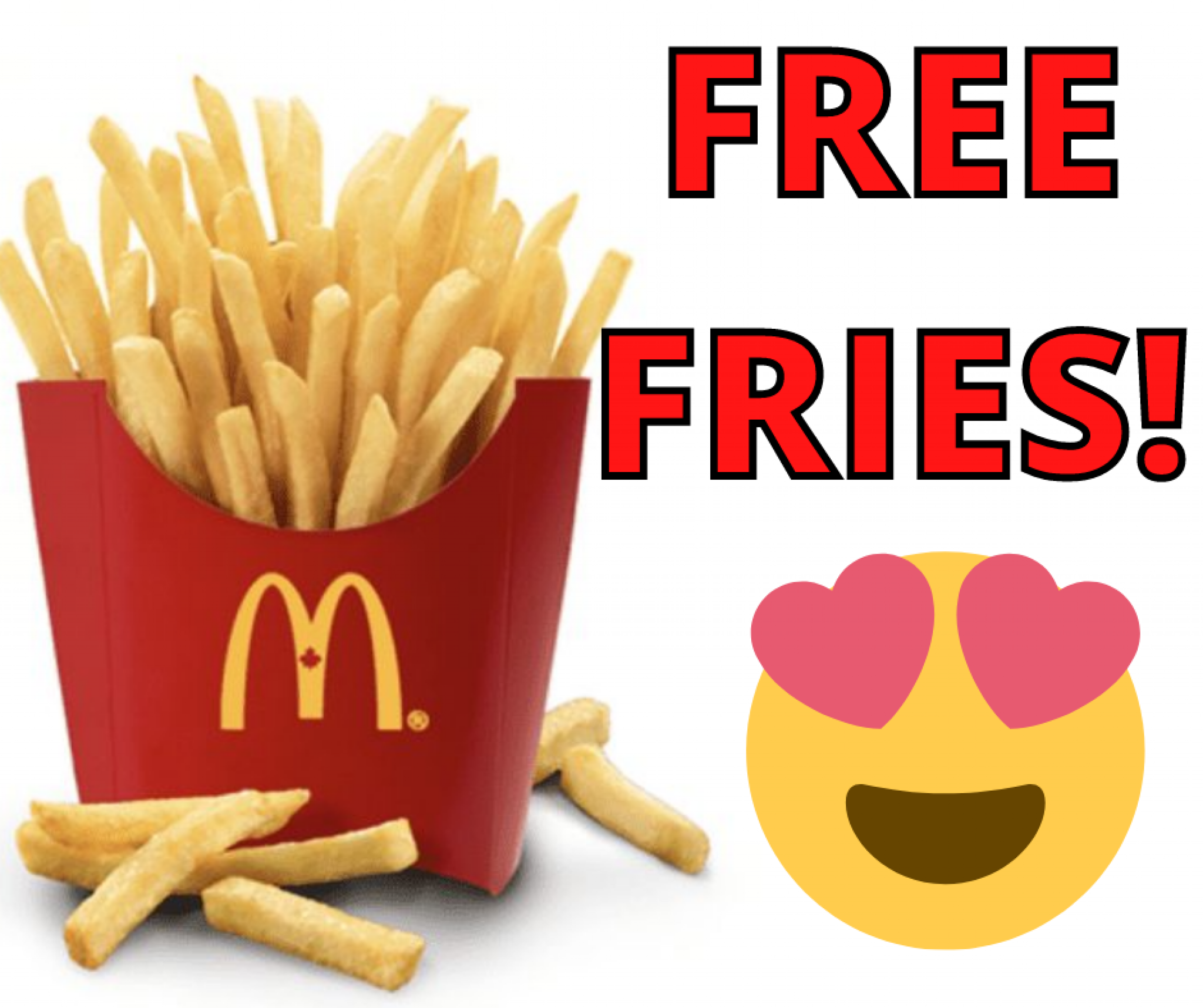 Mcdonalds Free Fries Fridays Glitchndealz