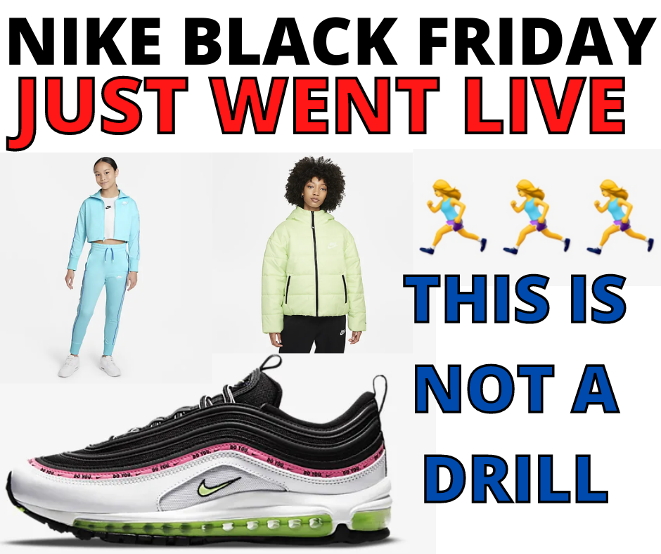 Nike Black Friday Has Started Only with HUGE DISCOUNTS