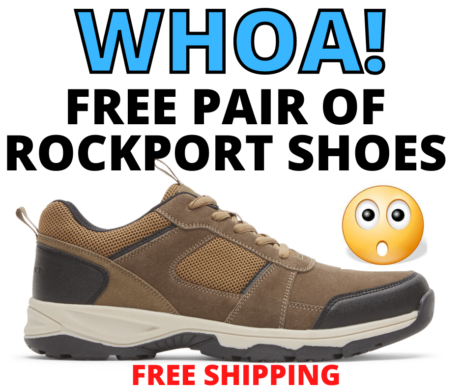 FREE PAIR OF ROCKPORT SHOES