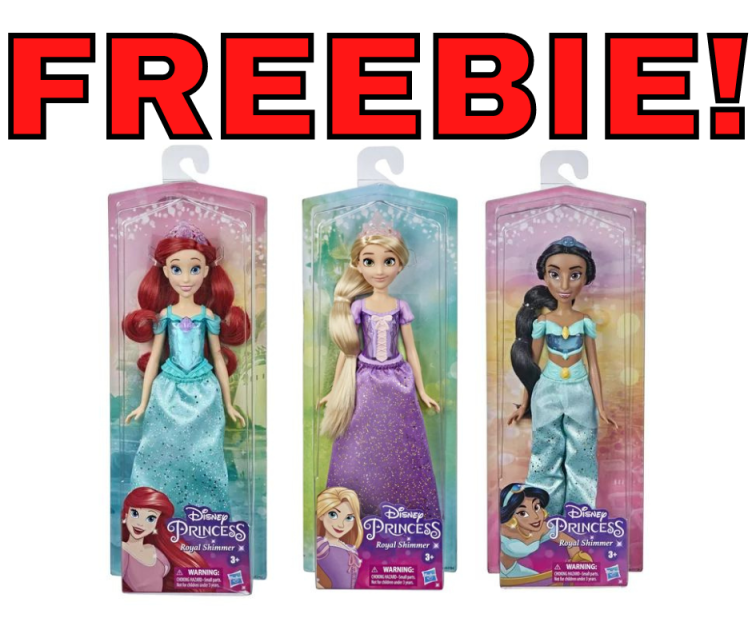 Get 4 Free Disney Princess Shimmer Dolls At Walmart!