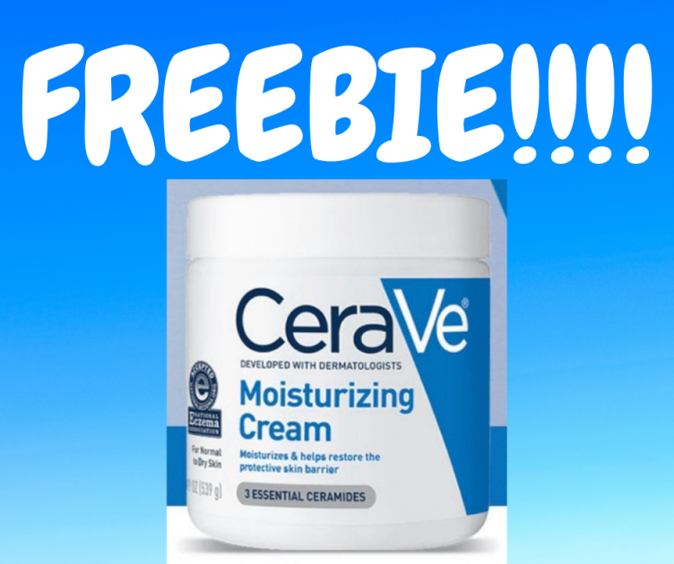 CeraVe Moisturizing Cream-FREEBIE!