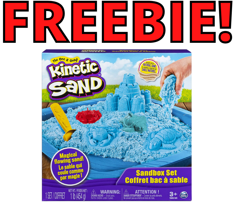 Kinetic Sand FREE ON AMAZON!