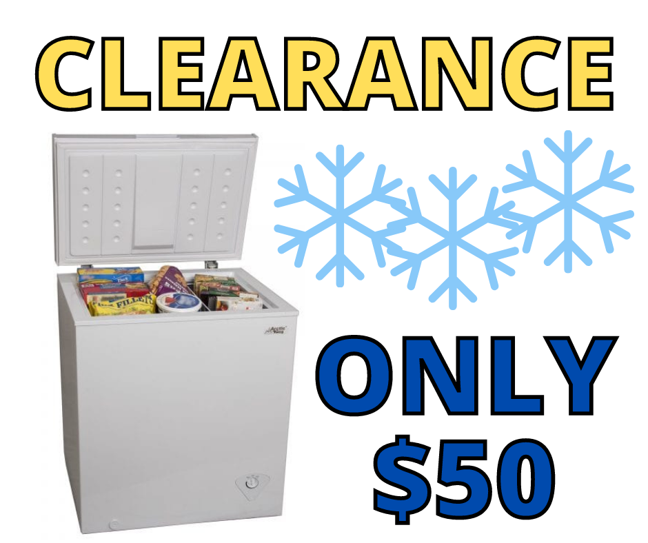 Arctic King Chest Freezer Only $50 At Walmart!