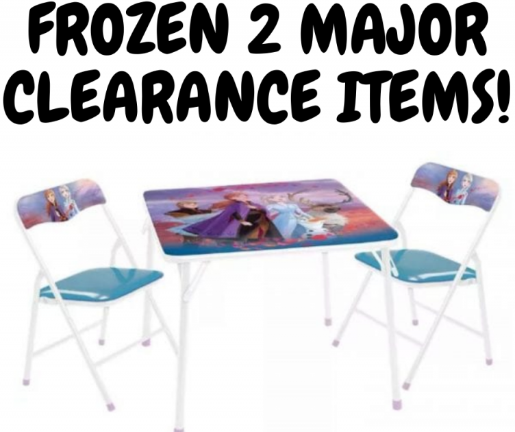 Frozen2 Activity Table and Dolls on Clearance at Walmart!!!!!