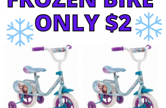 Girls Disney Frozen Bike Only $2.00    **HOT**