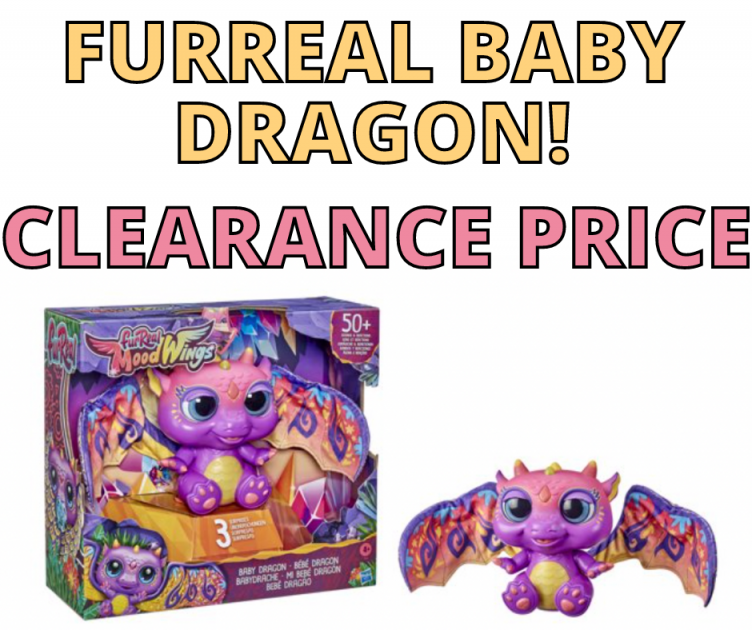 FurReal Baby Dragon On Clearance!