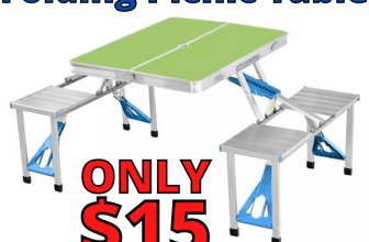Folding Picnic Table Huge Discount At Macys! Run!
