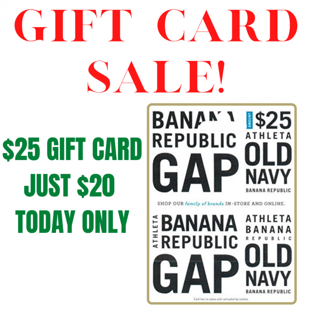 Gap Multibrand Gift Card On Sale!