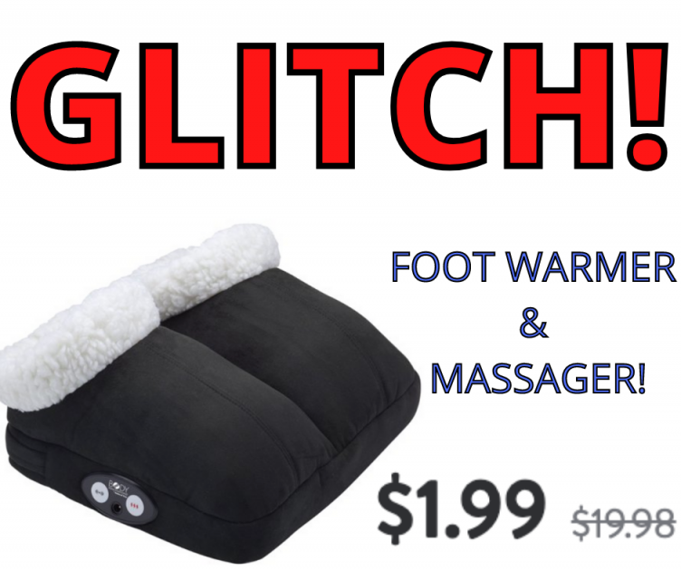 Foot Warmer & Massager GLITCH!