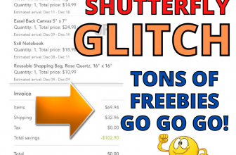 HUGE Shutterfly Glitch TONS OF FREE STUFF!
