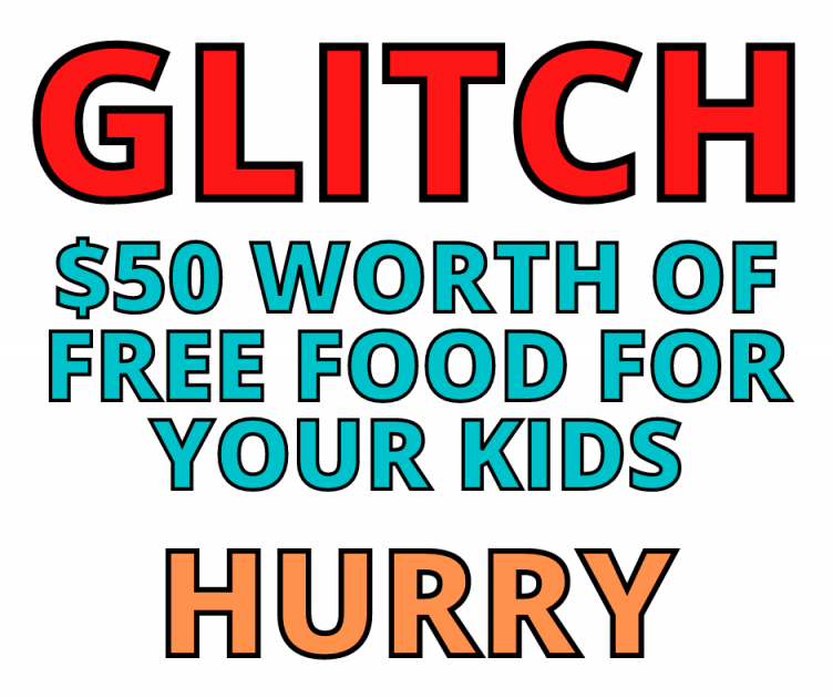 GLITCH $50 Worth Of FREE FRESH kids meals!