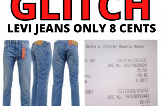JCPenney Glitch! Levi 511 Jeans Only 8 CENTS