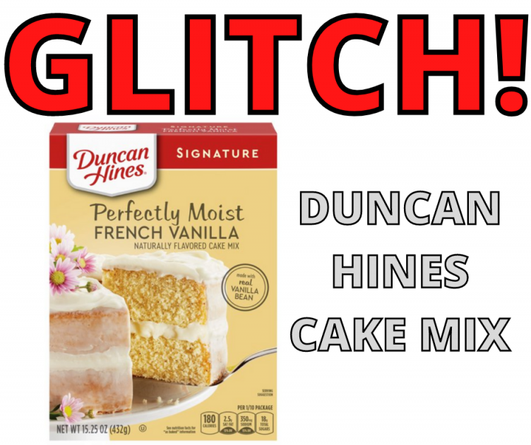 Glitch On Cake Mix!
