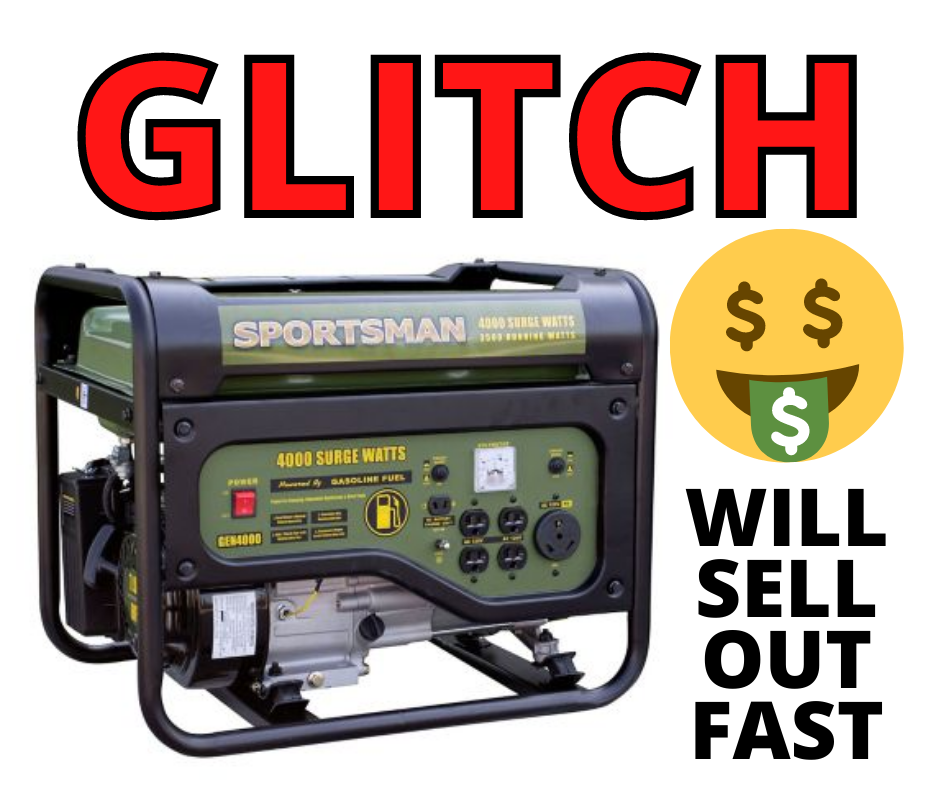 4000 WATT GENERATOR IS GLITCHING PLUS FREE SHIPPING!