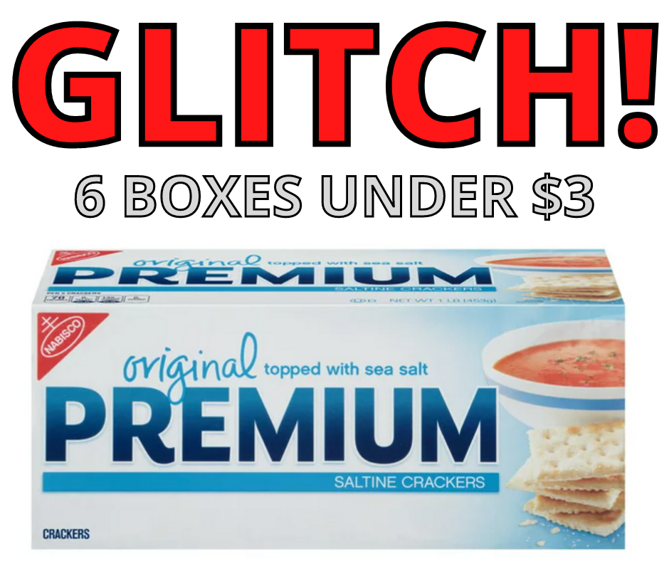 GLITCH! Premium Saltine Crackers!