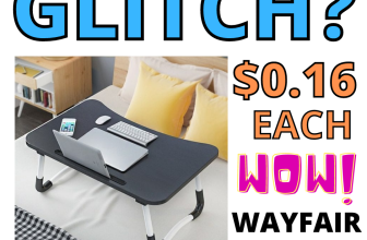 HUGE GLITCH! Portable Laptop Desks Only 16 Cents each!