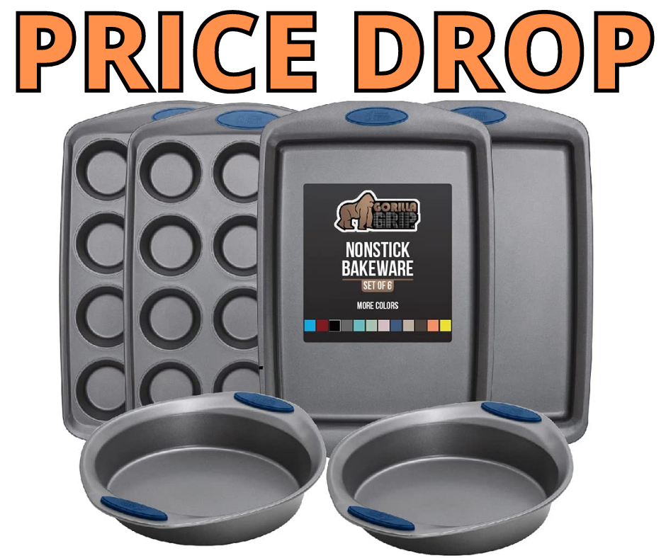 Nonstick Bakeware Sets On Sale At Amazon!