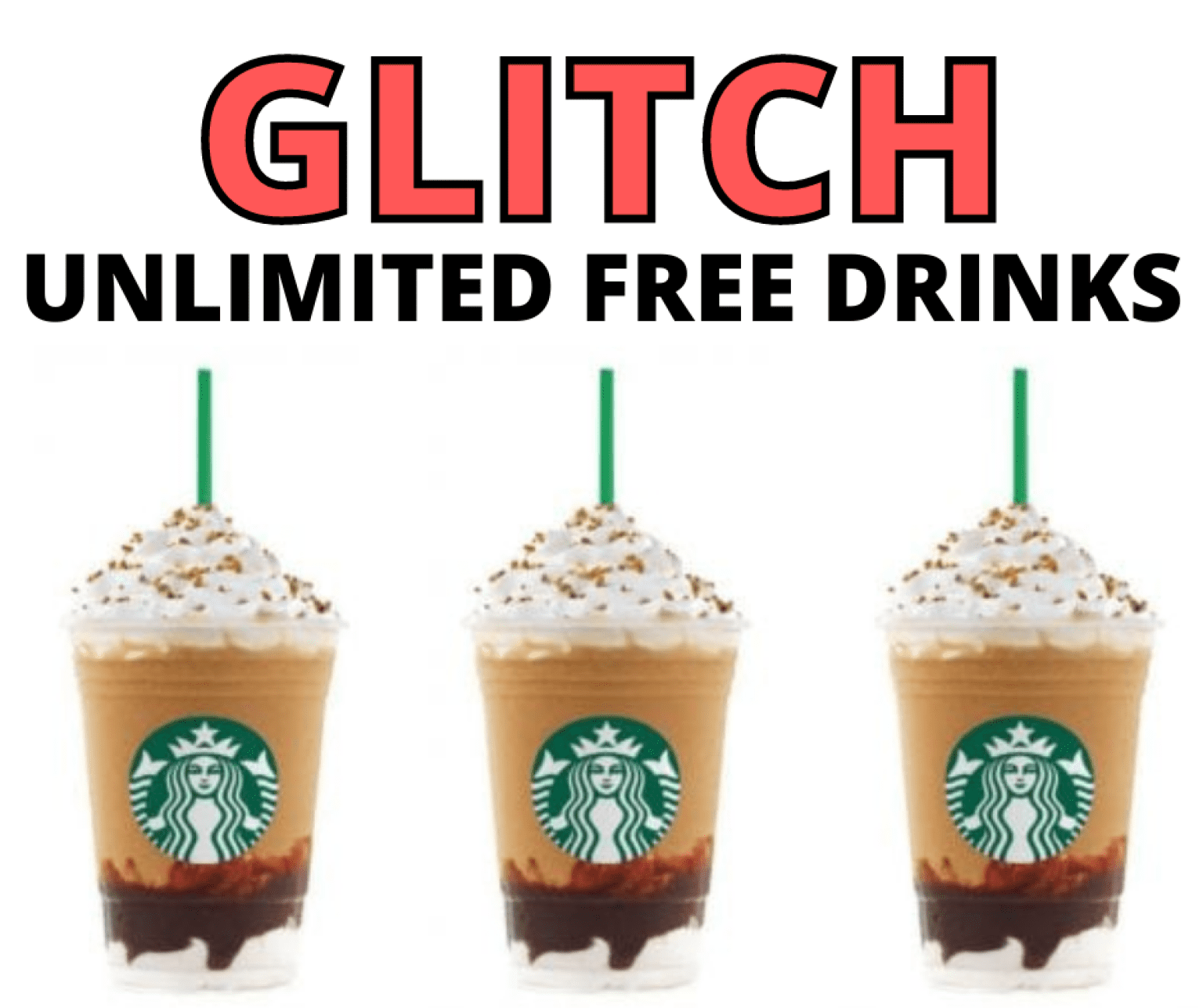 STARBUCKS Glitch!! - UNLIMITED Free Drinks!