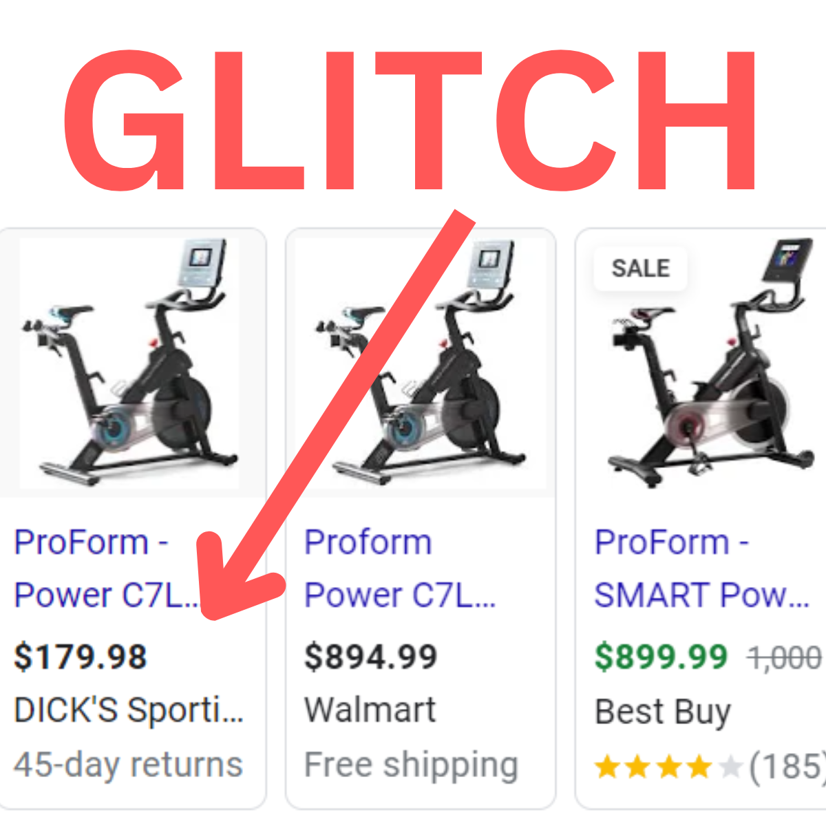 Dicks Sporting Goods Glitch GO GO GO!