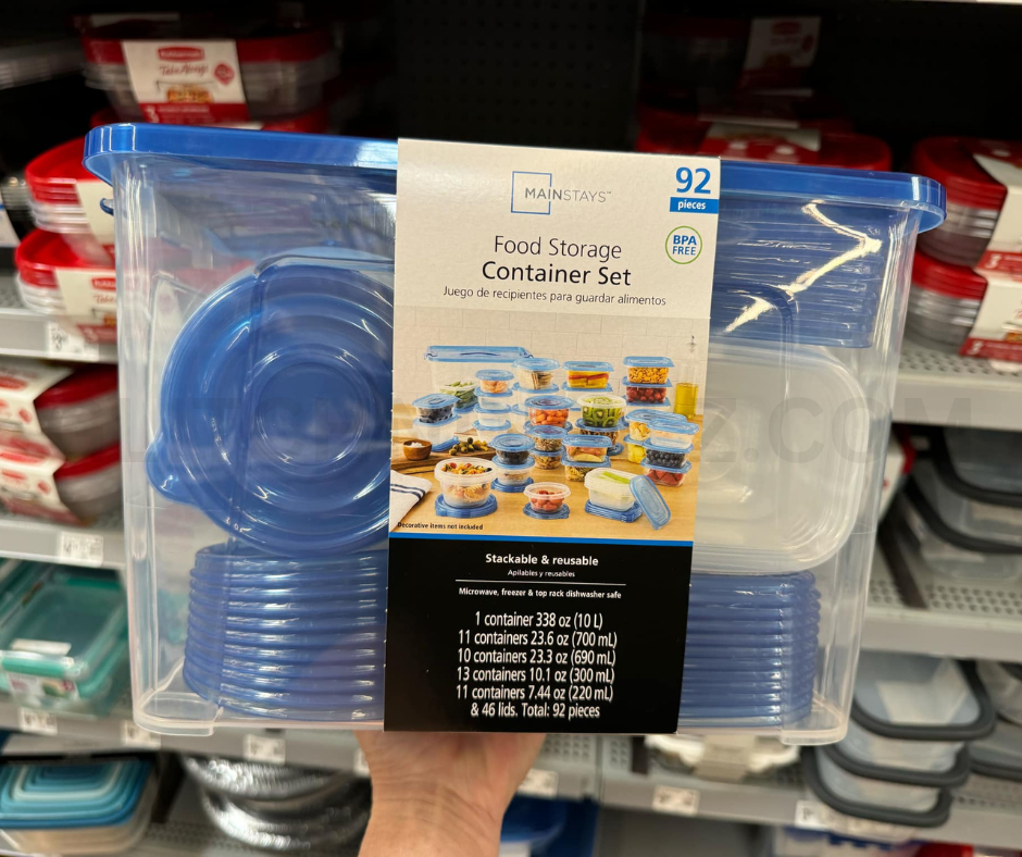 FREE 92-Pc Multi Size Food Storage Container Set!