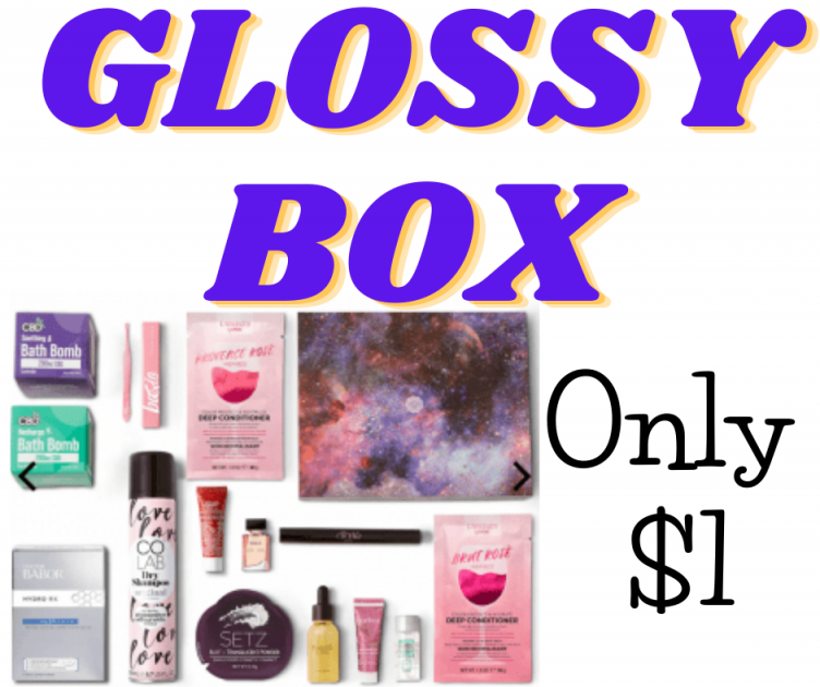 Glossy Box 12 Month $1 Flash Sale DEAL! Get Yours TODAY!