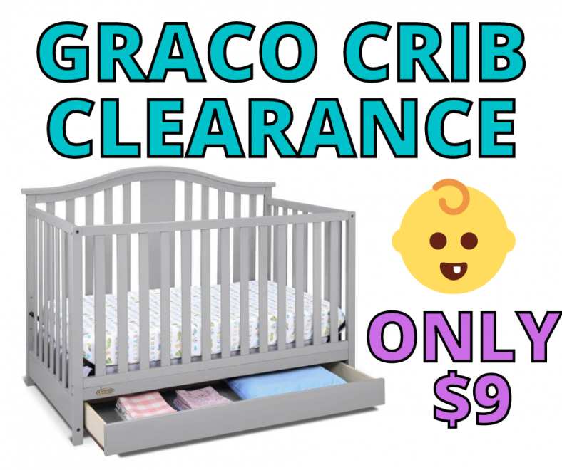 Graco Solano 4 in 1 Convertible Crib only $9 (reg $220)