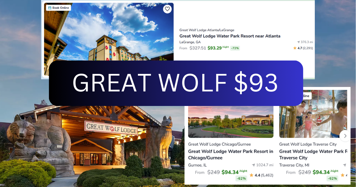 GREAT WOLF $93