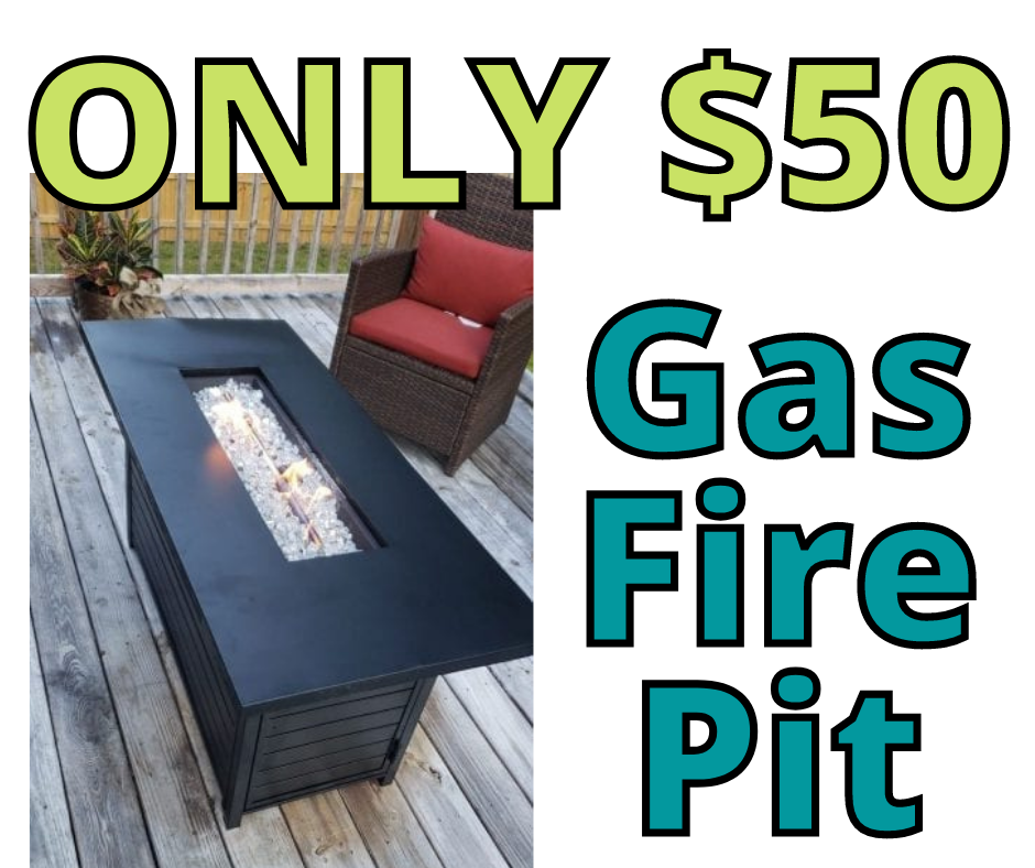 Better Homes & Gardens Propane Gas Fire Pit only $50 (reg $294)