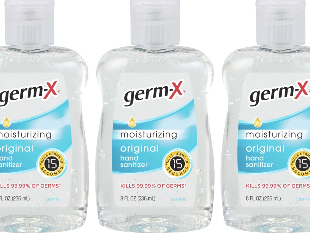 Germ X Hand Sanitizer 8 oz Bottle with Flip Top