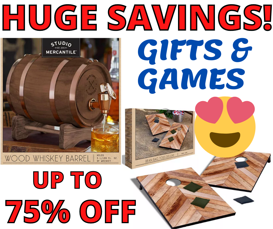 Games and Gifts from Studio Mercantile HUGE Price DRop!
