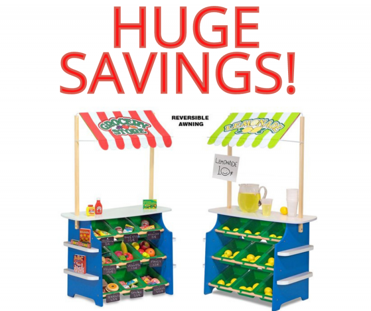 Melissa & Doug Grocery Store/Lemonade Stand Huge Savings!