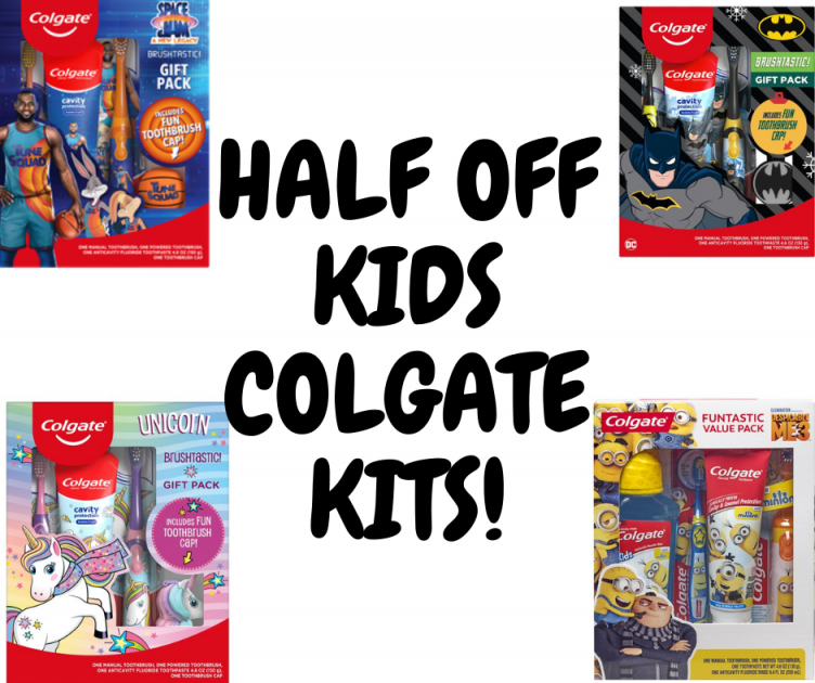 Kids Colgate Tooth Brush Combo Kit HALF OFF! In Stores AND Online!