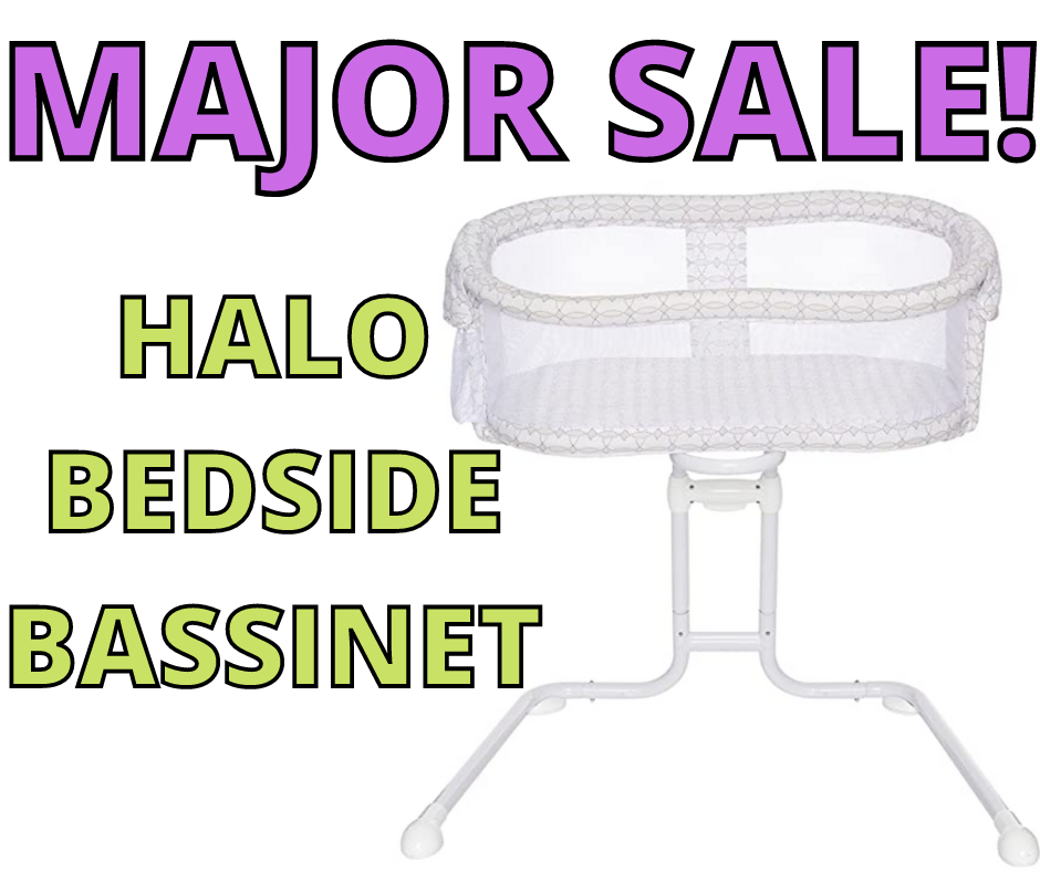 HALO Bedside Bassinet! Major Sale On Amazon!