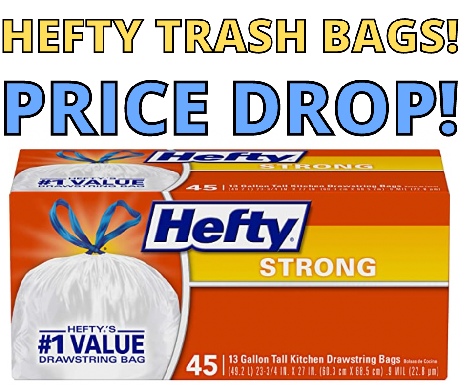 Hefty Trash Bags! Major Price Drop!
