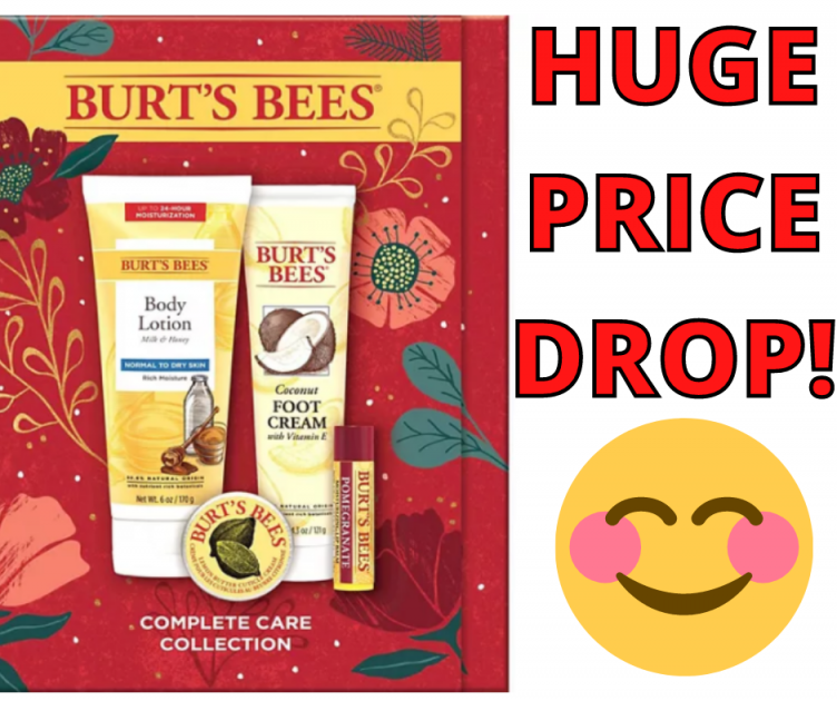 Burt’s Bees Complete Holiday Gift Set HUGE PRICE DROP!