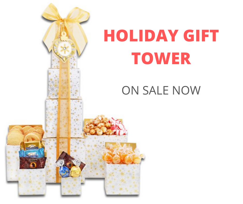 HOLIDAY GIFT TOWER