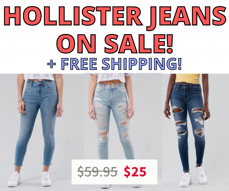 Hollister Jeans On Sale Now + Free Shipping!