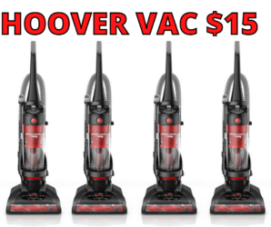 Hoover WindTunnel Upright Vacuum only $15! (reg $149)