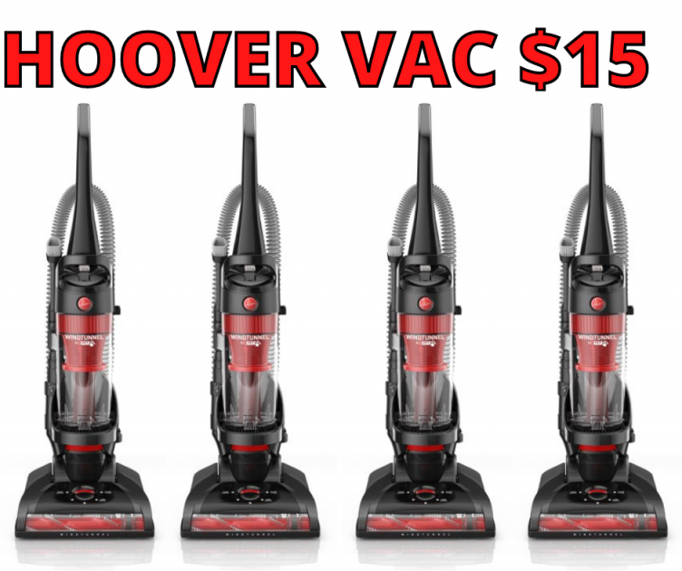 Hoover WindTunnel Upright Vacuum only $15! (reg $149)