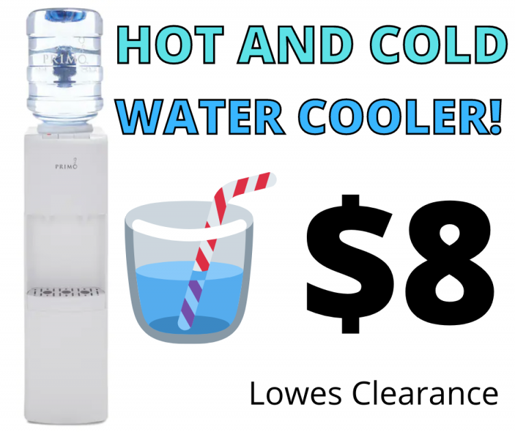 Hot and Cold Water Cooler MASSIVE CLEARANCE at Lowes!