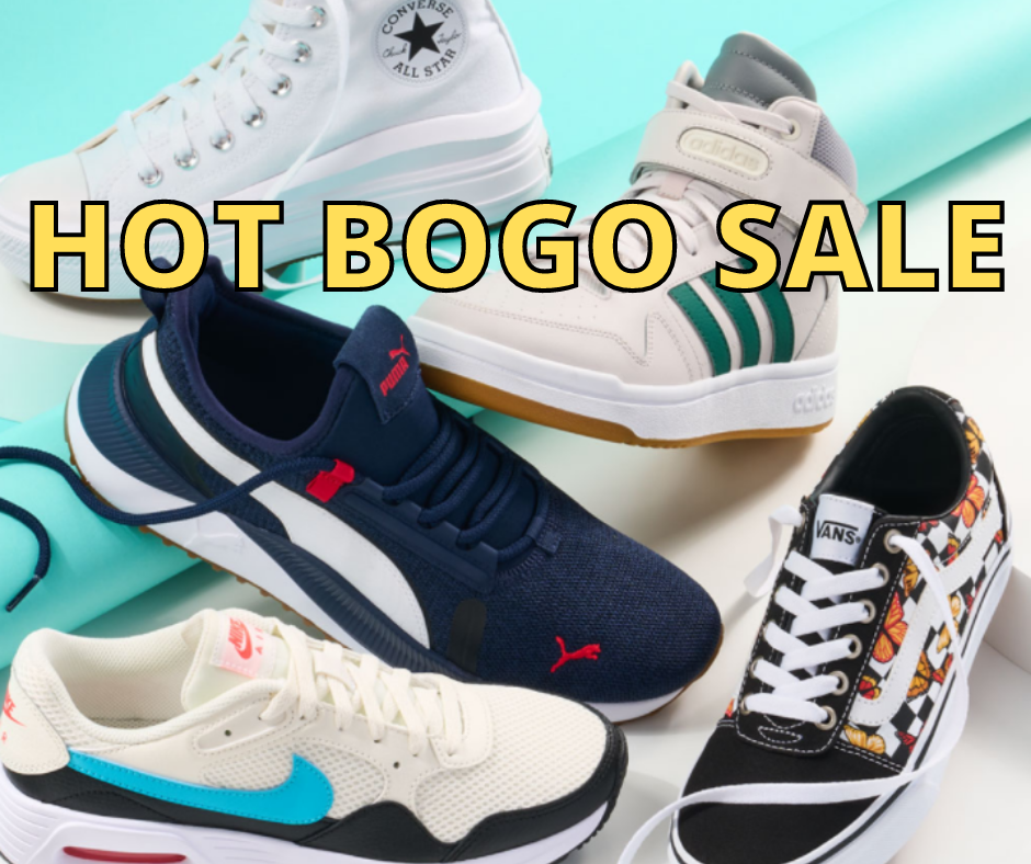 Rack Room Shoes Buy One, Get One 50% PLUS $10 OFF!