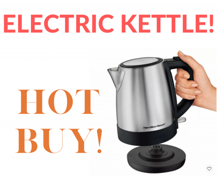 Electric Kettle On Sale At Target!
