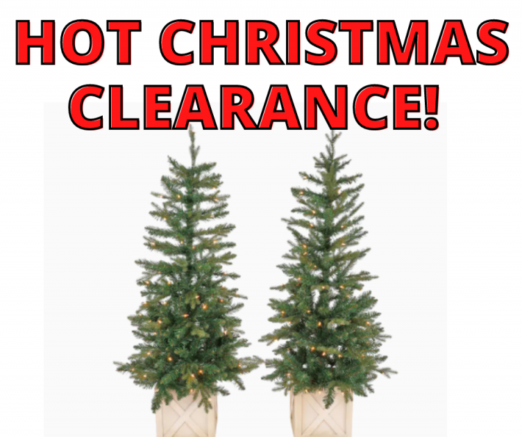 Holiday Living 4-ft Christmas Tree HOT CHRISTMAS CLEARANCE!