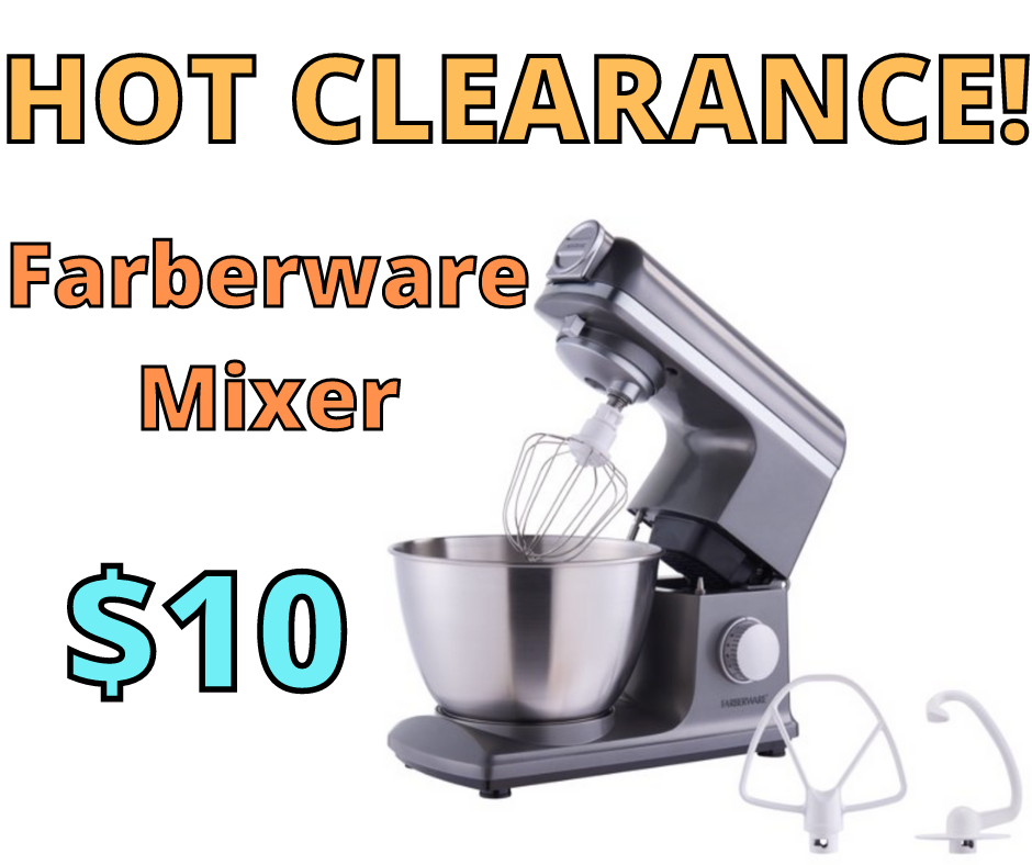Kitchen Stand Mixer $10 At Walmart! Farberware Professional Mixer!