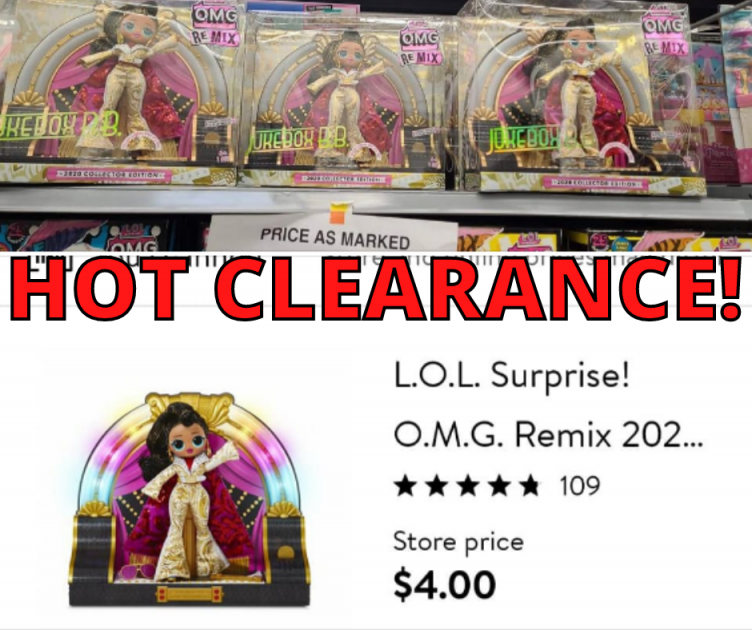 LOL Surprise OMG Remix Doll only $4 at Walmart!!!! (was $49.88)