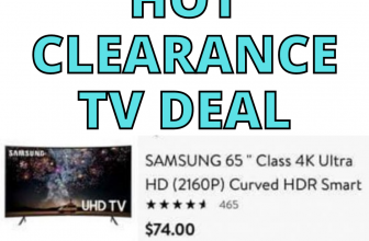 HOT CLEARANCE TV DEAL